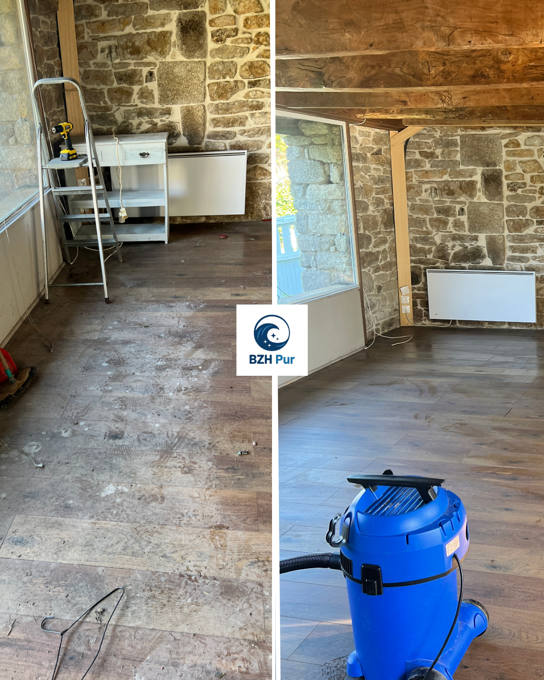 salon après nettoyage demenagement combrit